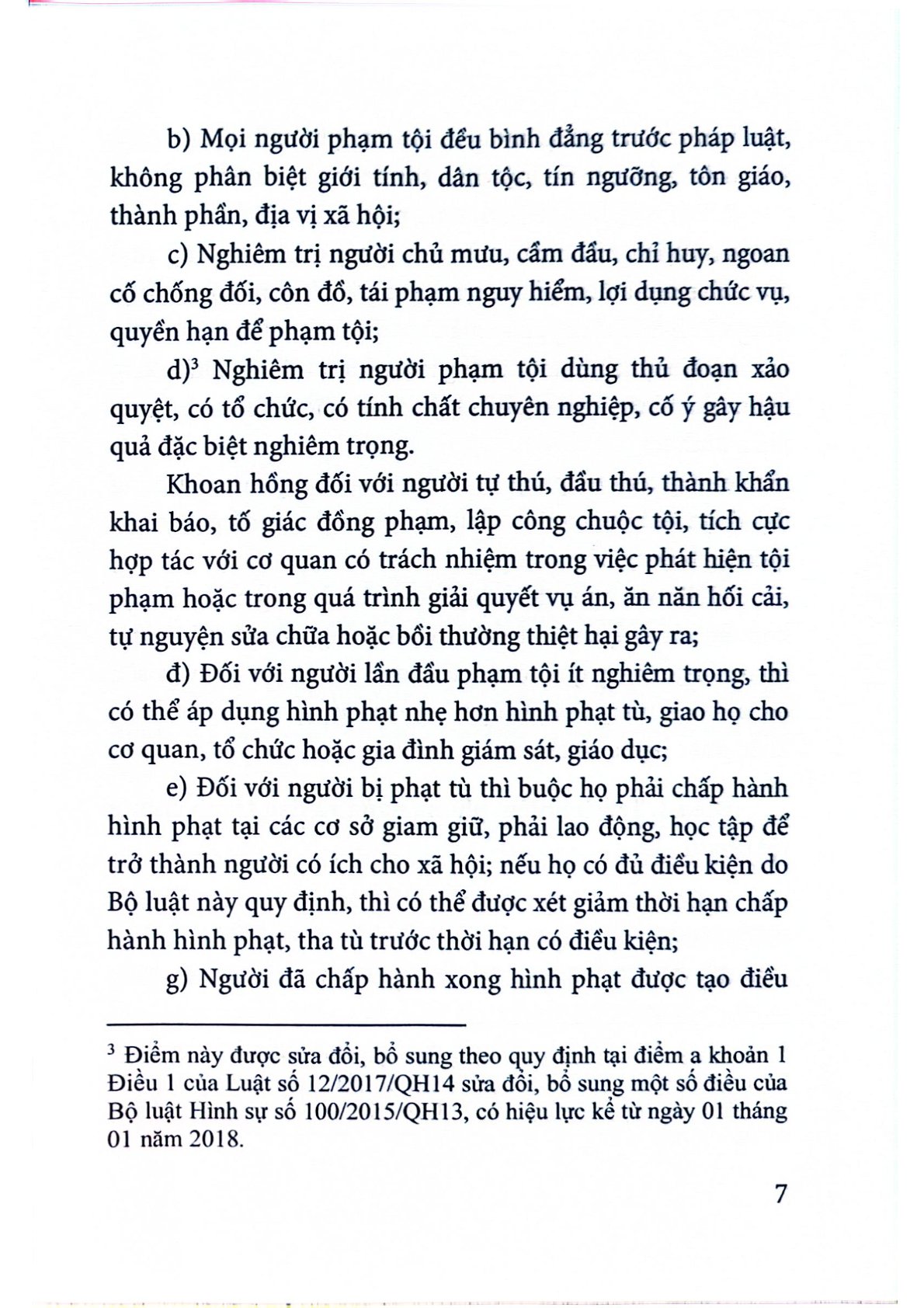 Bộ Luật Hình Sự Năm 2015 Được Sửa Đổi, Bổ Sung Năm 2017 - Quốc Hội