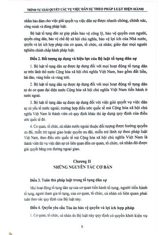  Trình Tự Giải Quyết Các Vụ Việc Dân Sự Theo Pháp Luật Hiện Hành  - ThS.NCS.Tạ Đình Tuyên 