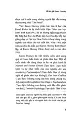 Tự Nghiệm - Karen Horney