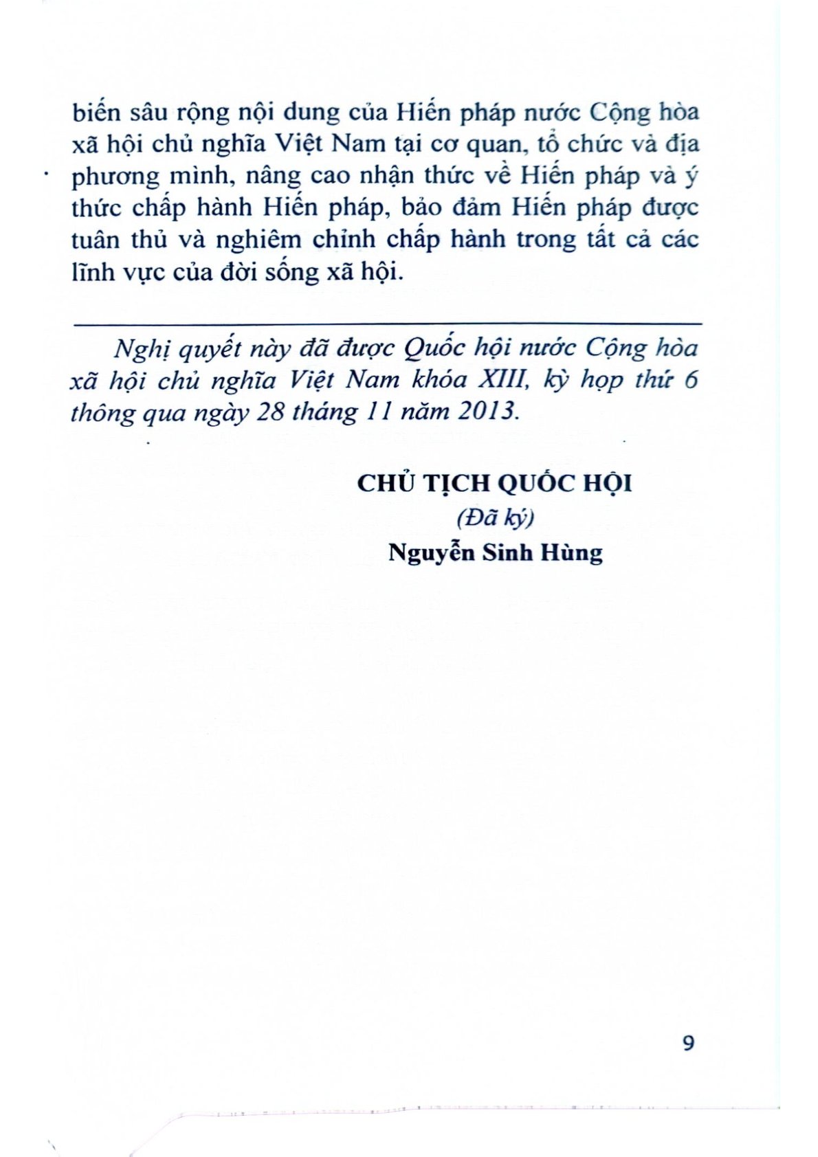 Hiến Pháp Nước Cộng Hòa Xã Hội Chủ Nghĩa Việt Nam (Các Bản Hiến Pháp Năm 2025-2015 - 1992 - 1980 - 1959 - 1946)