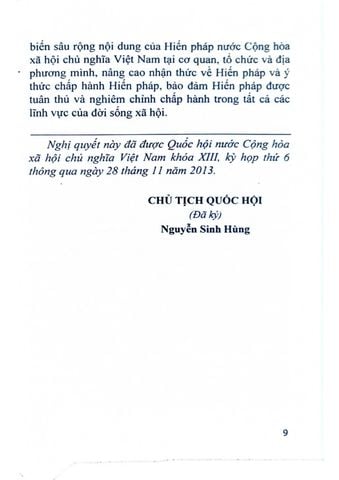  Hiến Pháp Nước Cộng Hòa Xã Hội Chủ Nghĩa Việt Nam (Các Bản Hiến Pháp Năm 2013 - 1992 - 1980 - 1959 - 1946) 
