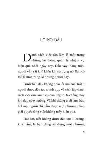  Do You List - Phương Pháp Lập Kế Hoạch Công Việc Và Quản Lý Thời Gian Hiệu Quả 