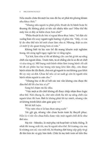  Cánh Cổng Sát Nhân - Higashino Keigo 