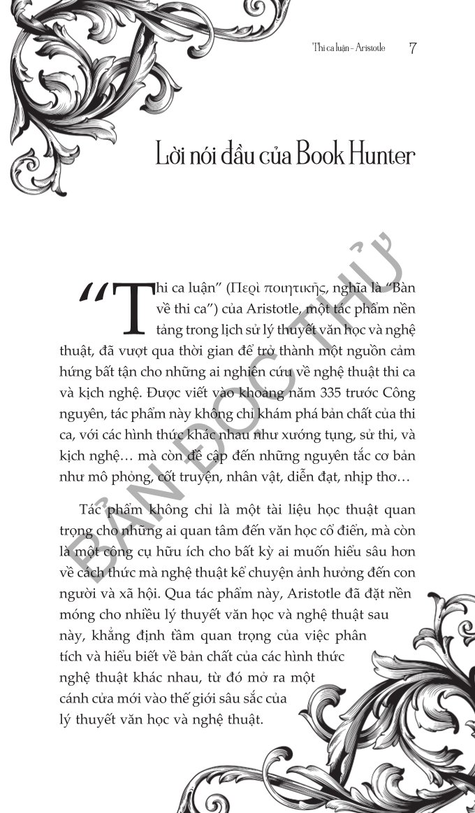 Thi Ca Luận - Tác Phẩm Triết Học Kinh Điển - Aristotle