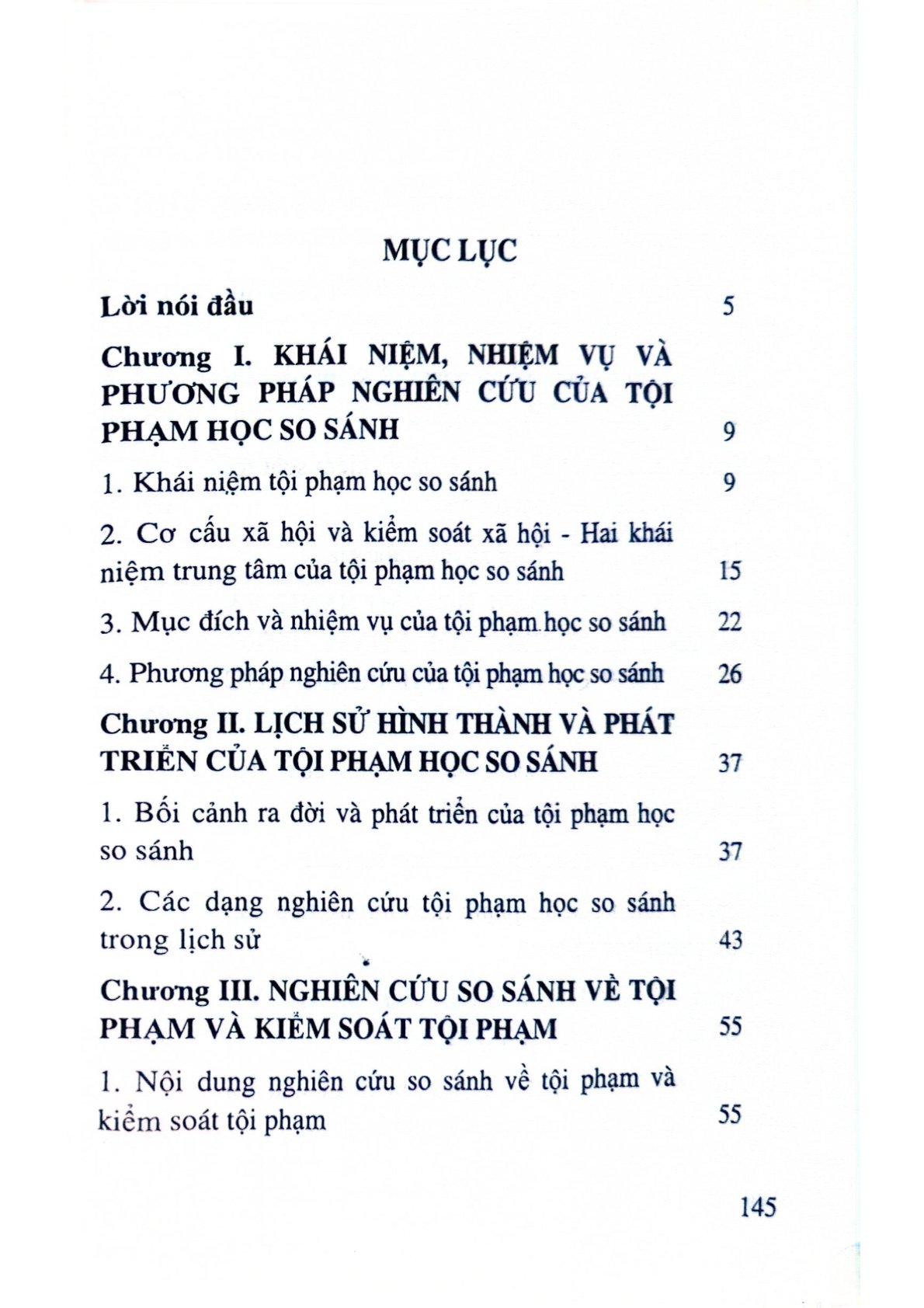 Tội Phạm Học So Sánh - Lý Luận Và Thực Tiễn - PGS.TS Lê Thị Sơn