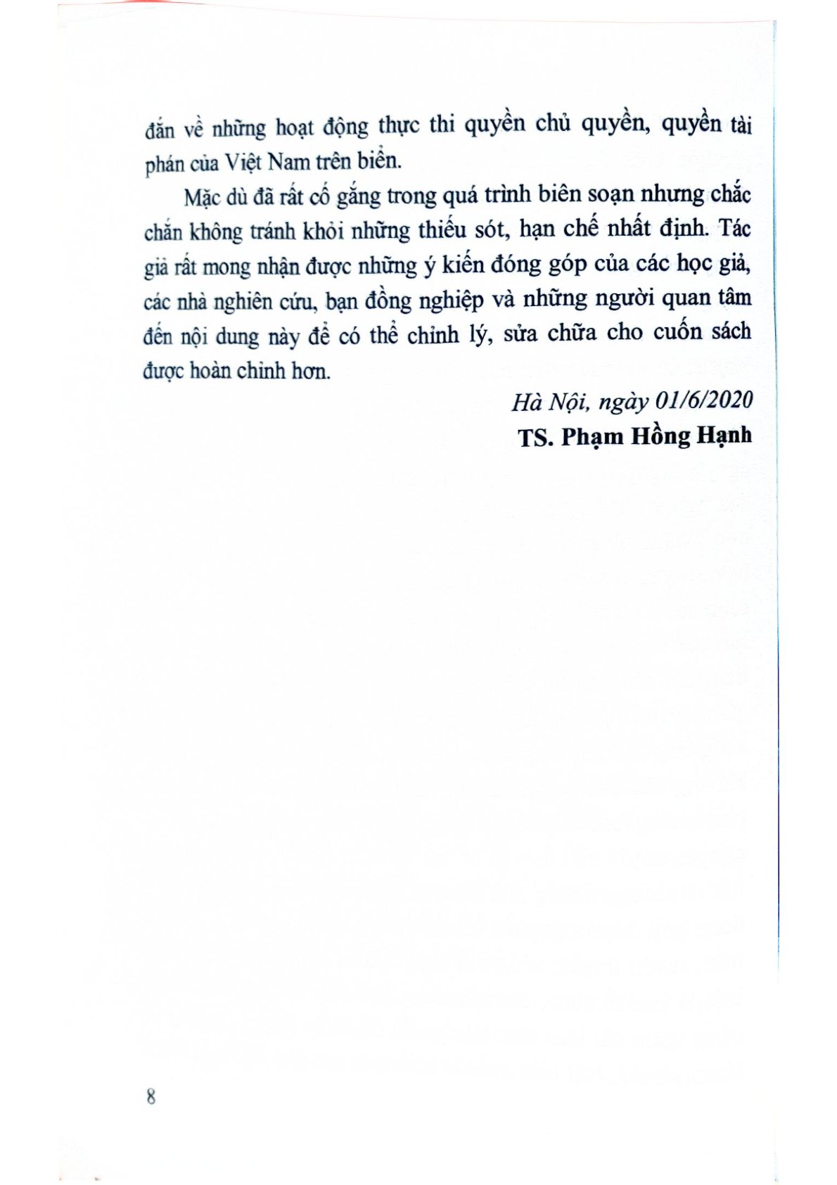 Pháp Luật Quốc Tế Về Quản Lý Tài Nguyên Khoáng Sản Biển Và Thực Tiễn Của Việt Nam - TS. Phạm Hồng Hạnh