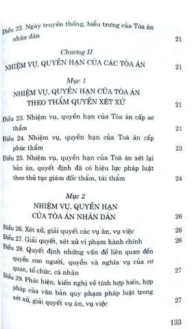  Luật Tổ Chức Tòa Án Nhân Dân Năm 2024 - Quốc hội (Chính Trị QG) (XB 2024) 