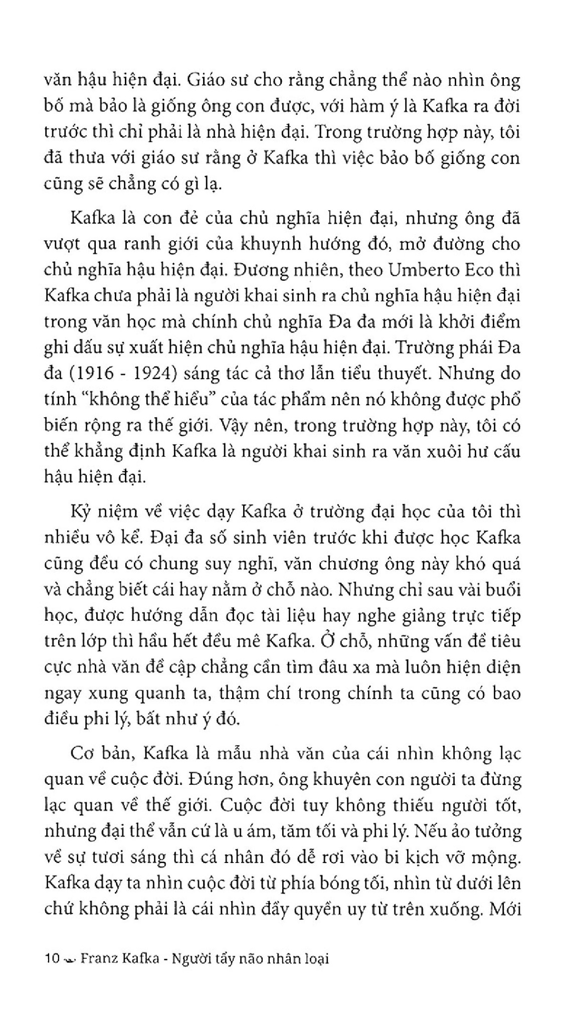 Franz Kafka - Người Tẩy Não Nhân Loại - Tái Bản - Lê Huy Bắc