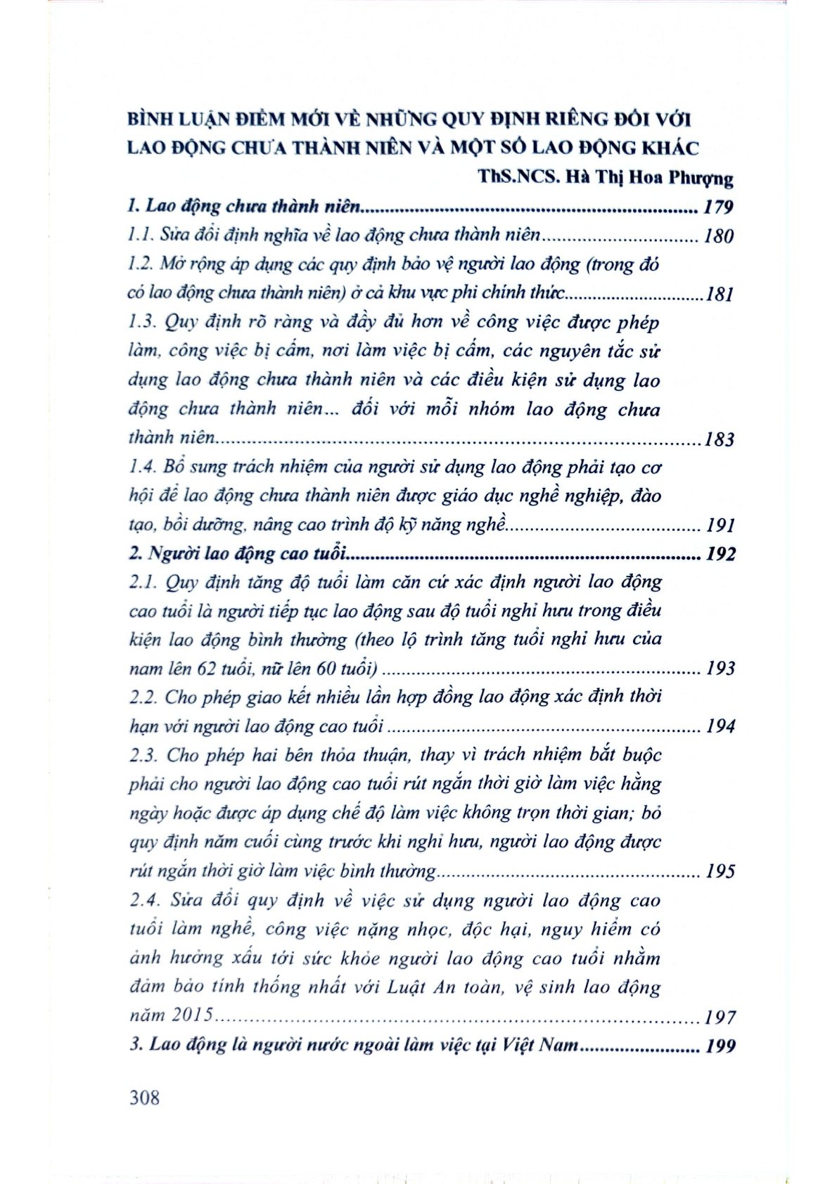 Bình Luận Những Điểm Mới Của Bộ Luật Lao Động Năm 2019 - PGS.TS.Trần Thị Thúy Lâm
TS. Đỗ Thị Dung