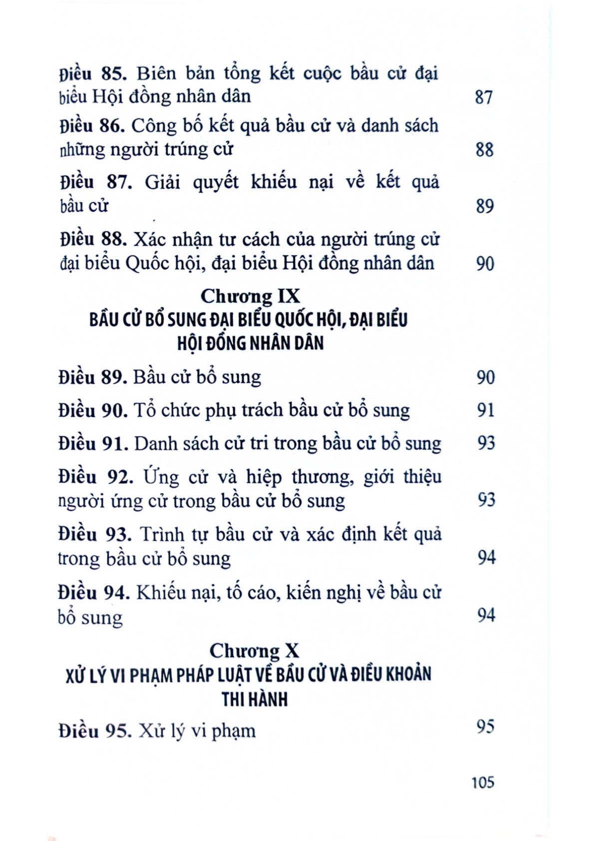 Luật Bầu Cử Đại Biểu Quốc Hội Và Đại Biểu Hội Đồng Nhân Dân  - Quốc hội
