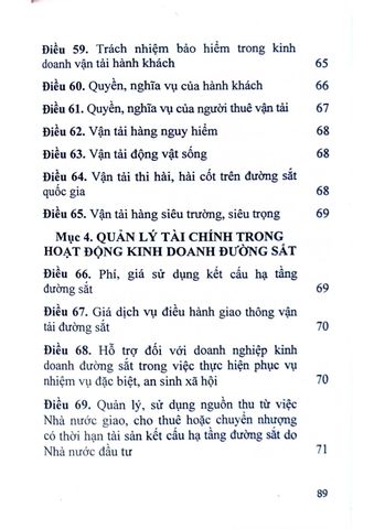  Luật Đường Sắt (Có Hiệu Lực Thi Hành Từ Ngày 01/7/2018) - Quốc Hội 