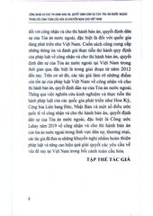 Công Nhận Và Cho Thi Hành Bản Án, Quyết Định Dân Sự Của Tòa Án Nước Ngoài Trong Bối Cảnh Toàn Cầu Hóa Và Khuyến Nghị Cho Việt Nam (Sách Chuyên Khảo)  - TS.Nguyễn Thu Thủy ( Chủ biên)