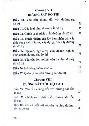  Luật Đường Sắt (Có Hiệu Lực Thi Hành Từ Ngày 01/7/2018) - Quốc Hội 