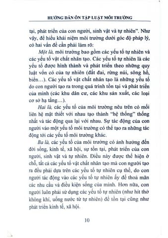  Hướng Dẫn Ôn Tập Luật Môi Trường - PGS.TS. Vũ Thị Duyên Thủy (Chủ biên) 