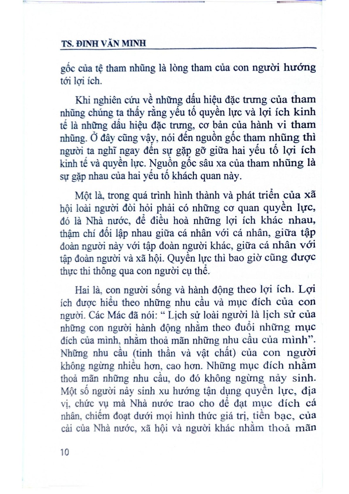 Một Số Vấn Đề Về Tham Nhũng Và Nhũng Nội Dung Cơ Bản Của Luật Phòng, Chống Tham Nhũng Năm 2018  - TS. Đinh Văn Minh