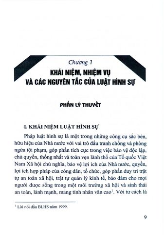  Hướng Dẫn Môn Học Luật Hình Sự - Tập 1 (Phần Chung)  - PGS.TS. Cao Thị Oanh 