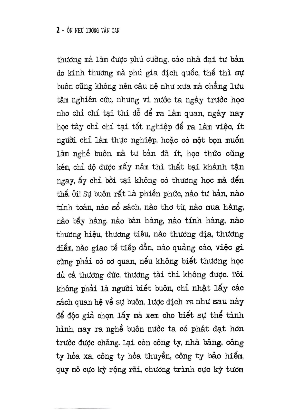 Thương Học Phương Châm - Ôn Như Lương Văn Can