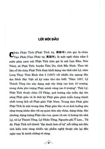  Phật Tích : Trung Tâm Phật Giáo Cổ Nhất Ở Việt Nam - Thượng tọa, TS. Thích Đức Thiện - ThS. Nguyễn Thái Bình (Đồng chủ biên) (CTQG) 