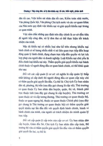  Quy Trình, Kỹ Năng Tiếp Công Dân, Xử Lý Đơn Và Giải Quyết Khiếu Nại, Tố Cáo Kèm Theo Luật, Các Văn Bản Hướng Dẫn Thi Hành Và Biểu Mẫu  - TS. Đinh Văn Minh 