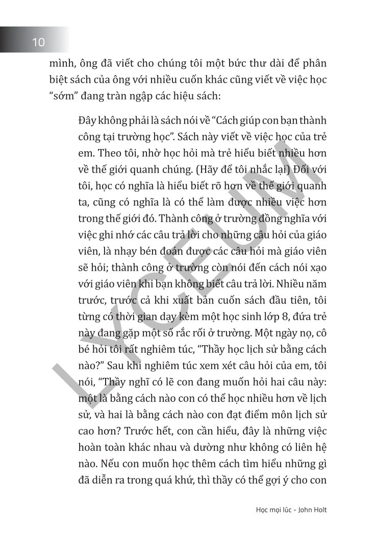 Học Mọi Lúc - John Holt