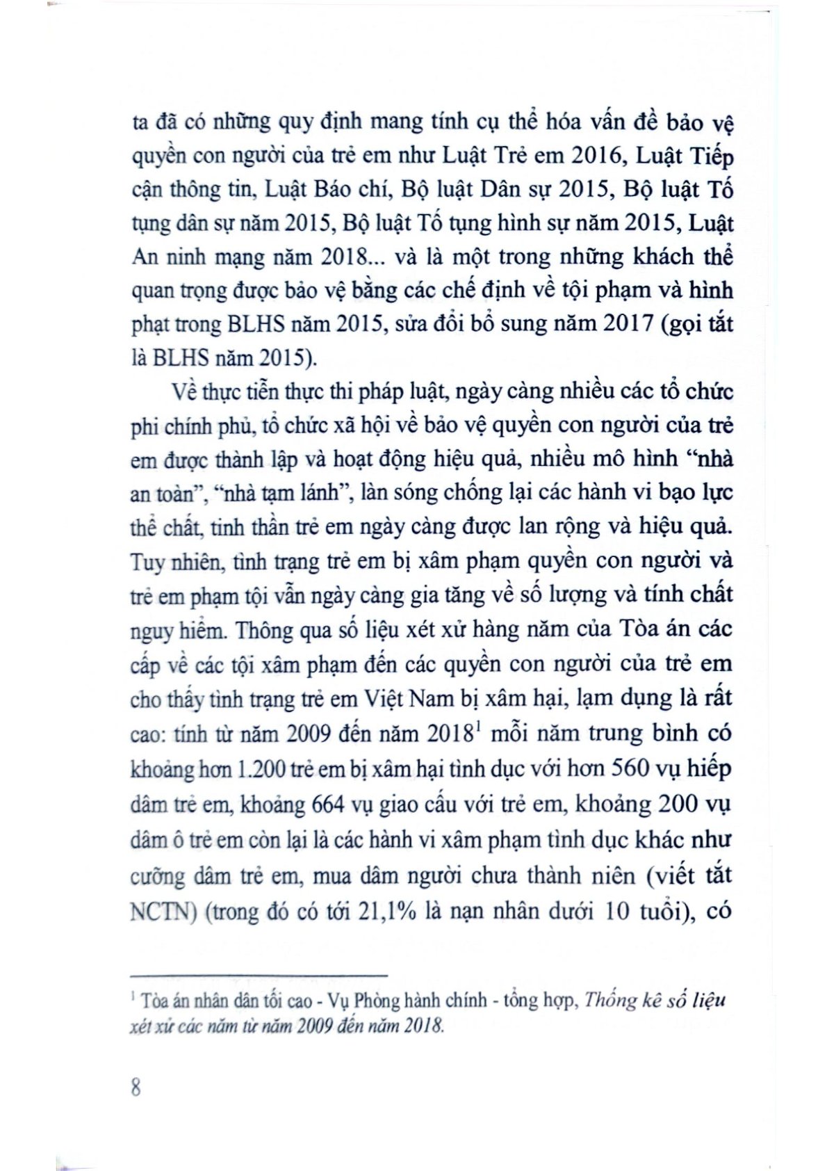 Bảo Vệ Quyền Con Người Của Trẻ Em Bằng Pháp Luật Hình Sự Việt Nam  - TS. Vũ Thị Phượng