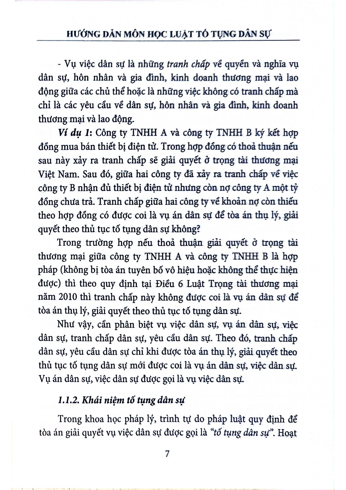 Hướng Dẫn Môn Học Luật Tố Tụng Dân Sự - PGS.TS. Bùi Thị Huyền