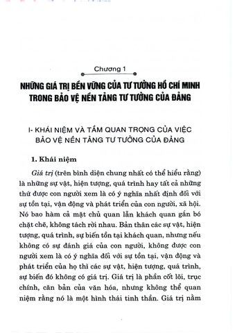 Vận Dụng Những Giá Trị Bền Vững Của Tư Tưởng Hồ Chí Minh Trong Bảo Vệ Nền Tảng Tư Tưởng Của Đảng - TS. Lê Trung Kiên 
(chủ biên) (XB 2024) 
