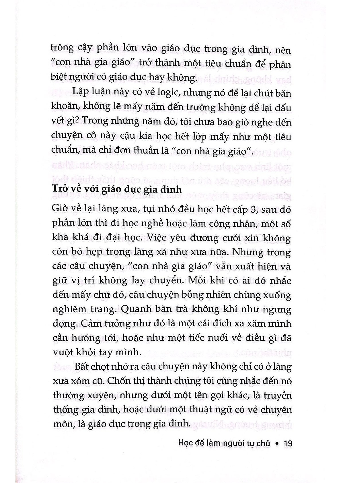 Học Để Làm Người Tự Chủ - Giáp Văn Dương