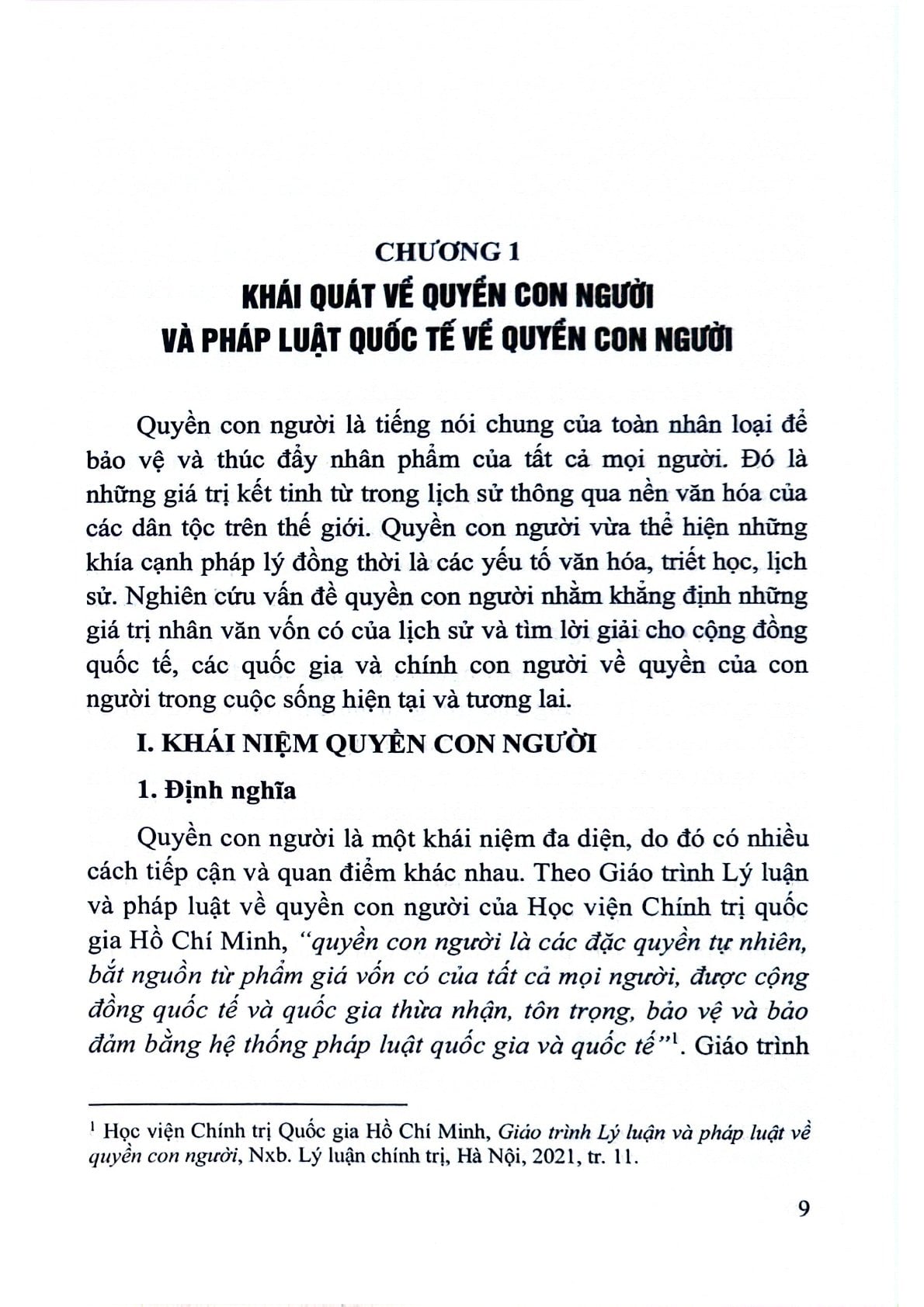 Quyền Con Người Trong Pháp Luật Quốc Tế Và Pháp Luật Việt Nam - PGS.TS.Nguyễn Thị Kim Ngân-TS.GVC.Chu Mạnh Hùng