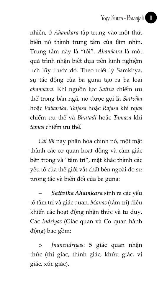 Yoga Sutra (Dịch Từ Tiếng Phạn) - Patanjali