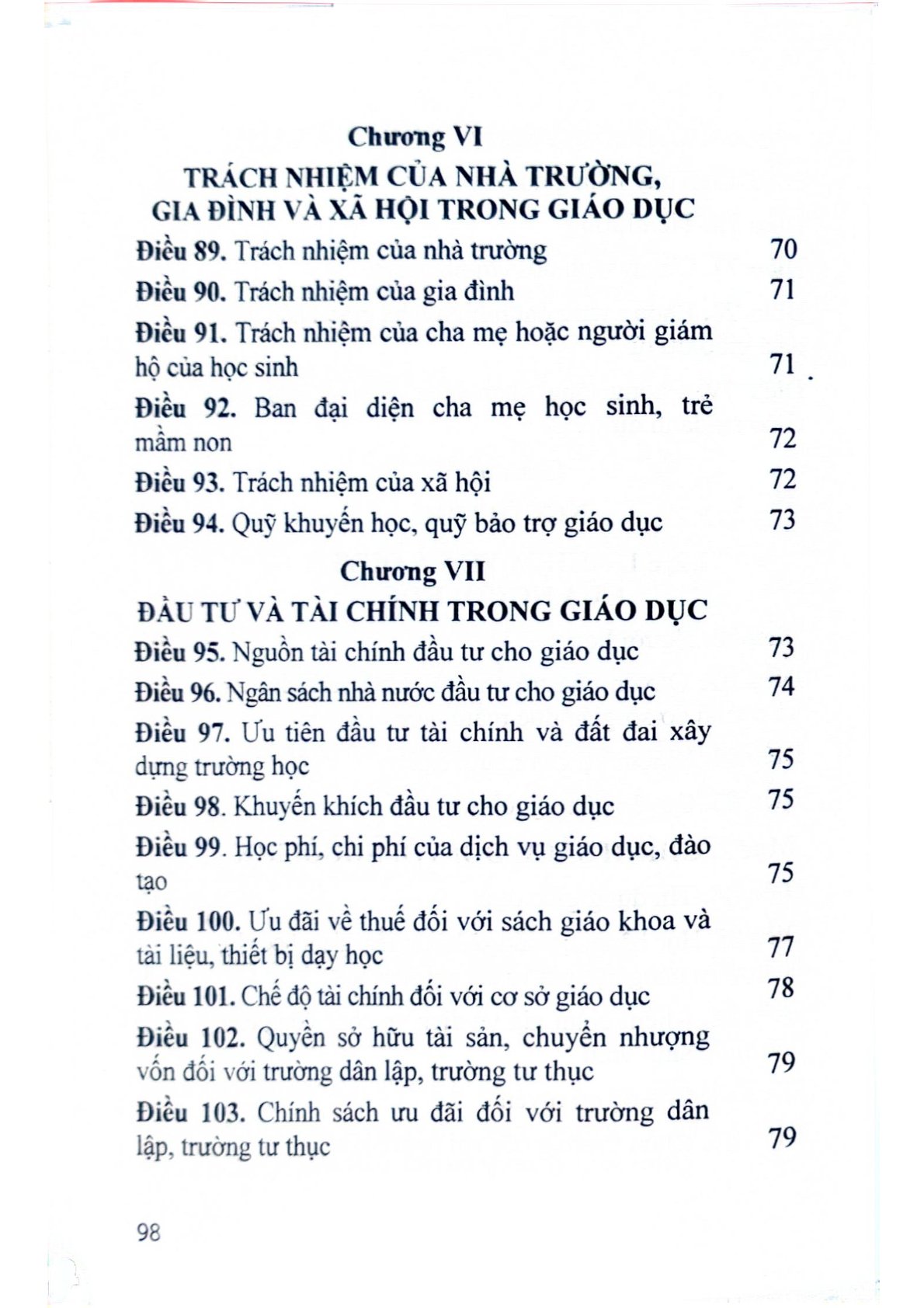 Luật Giáo Dục - Quốc hội