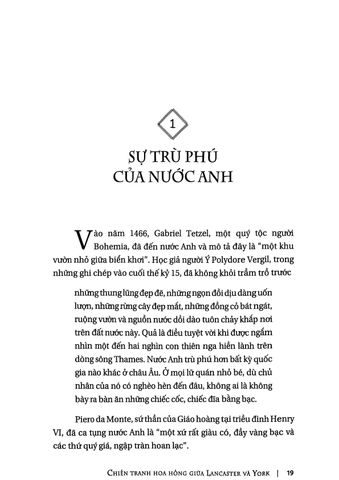 Chiến Tranh Hoa Hồng Giữa Lancaster Và York - Cuộc Chiến Vương Quyền Anh Quốc -  Alison Weir 