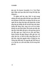 Tự Nghiệm - Karen Horney