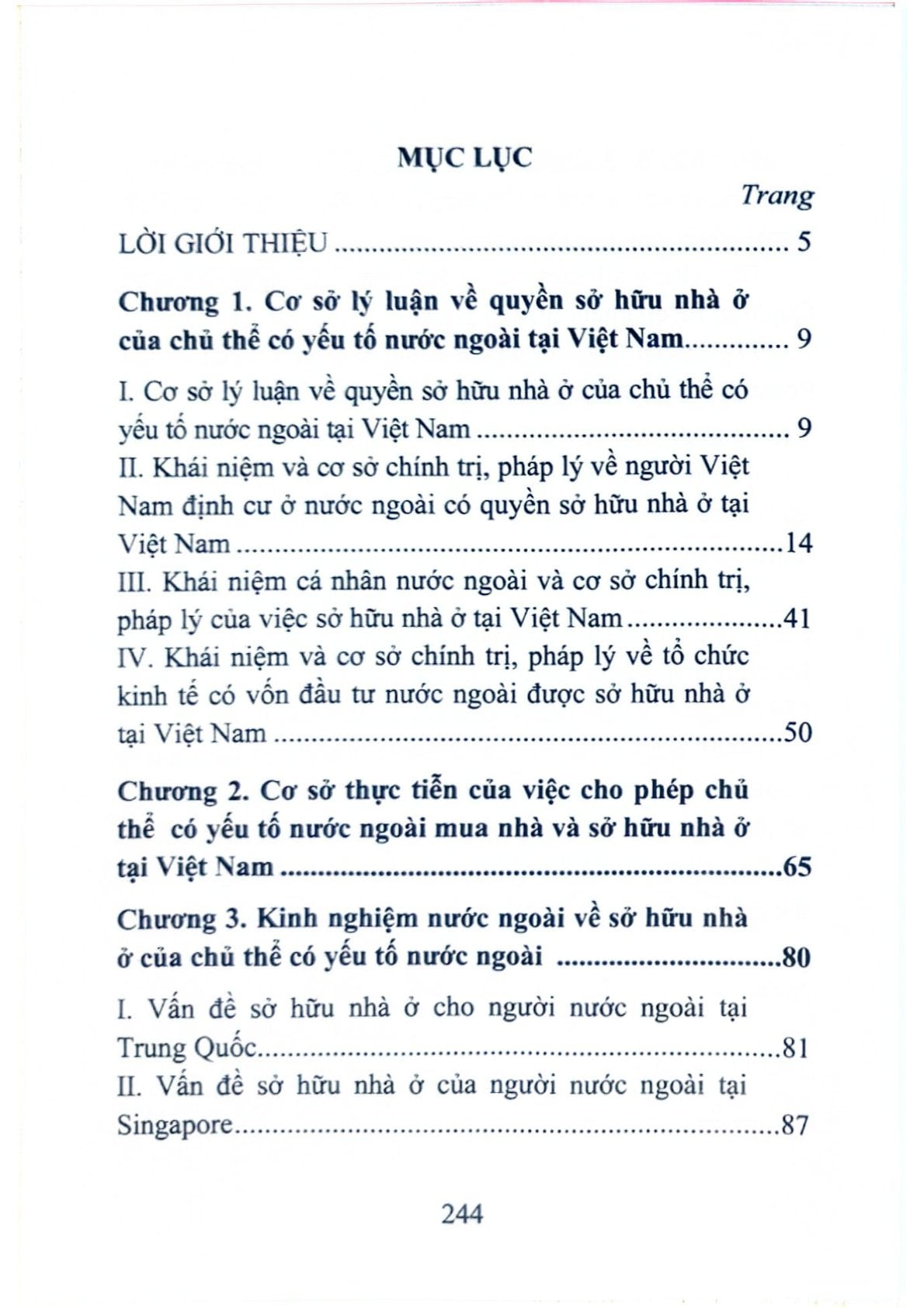 Quyền Sở Hữu Nhà Ở Của Chủ Thể Có Yếu Tố Nước Ngoài Tại Việt Nam  - TS.Trần Quang Huy