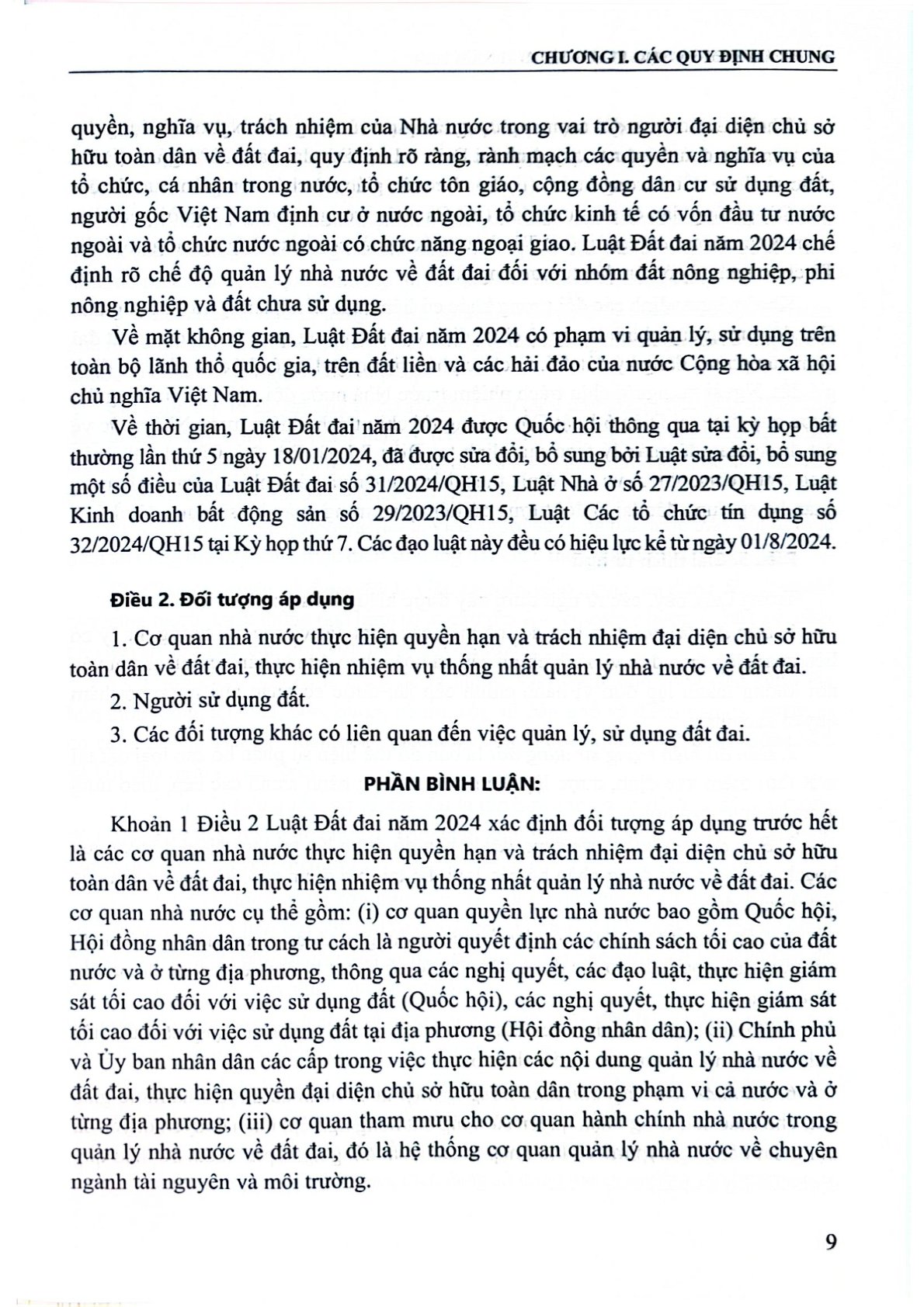 Bình Luận Khoa Học Luật Đất Đai Năm 2024 - TS. Trần Quang Huy