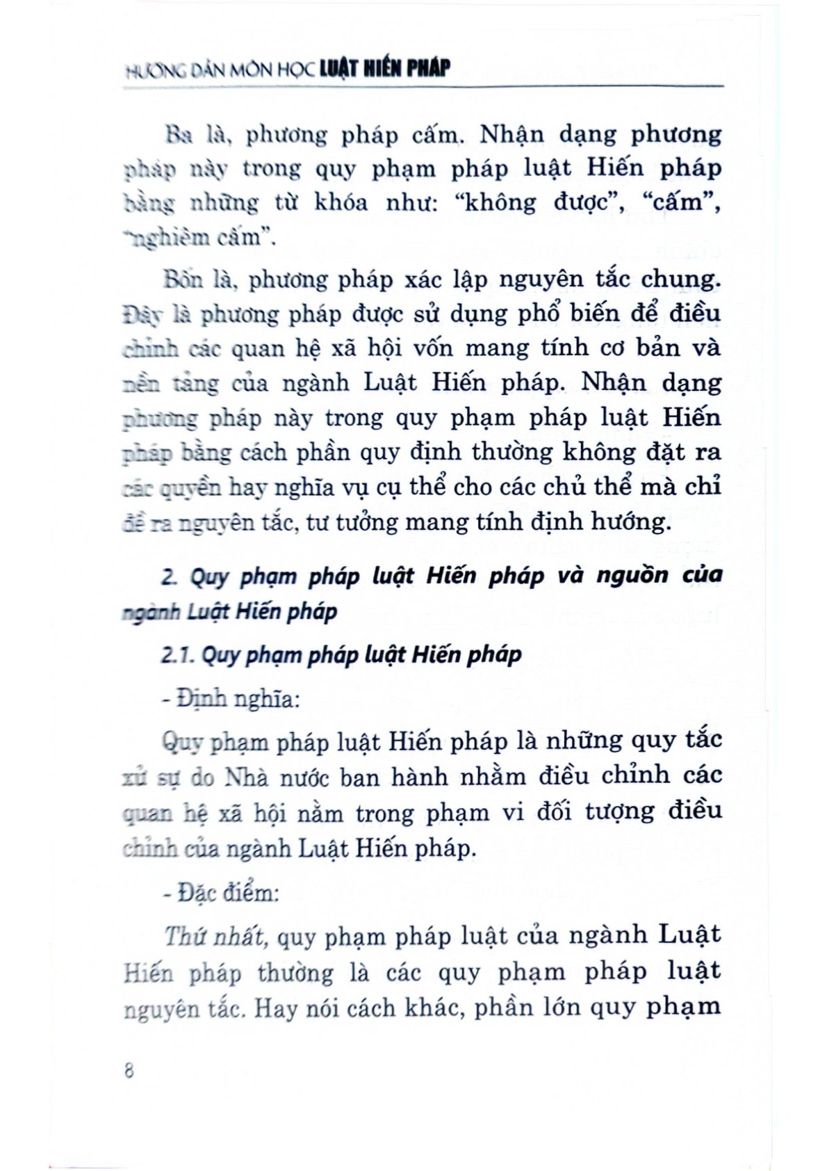 Hướng Dẫn Môn Học Luật Hiến Pháp - Sách Tham Khảo - ThS.NCS.. Nguyễn Mai Thuyên - TS. Mai Thị Mai