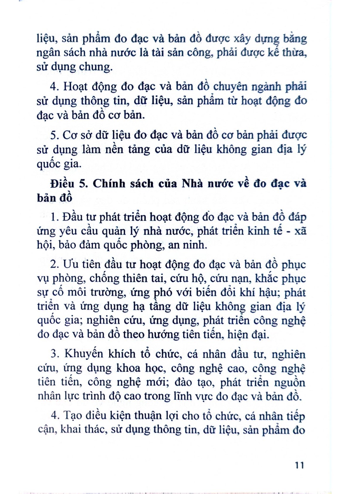 Luật Đo Đạc Và Bản Đồ - Quốc Hội