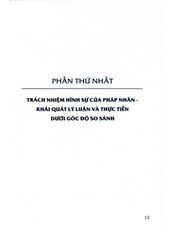 Trách Nhiệm Hình Sự Của Pháp Nhân Thương Mại -Nhận Thức Cần Thống Nhất?  - GS.TS Nguyễn Ngọc Hòa
