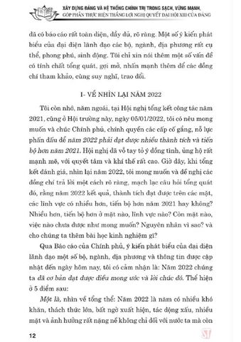  Xây Dựng Đảng Và Hệ Thống Chính Trị Trong Sạch, Vững Mạnh - Góp Phần Thực Hiện Thắng Lợi Nghị Quyết Đại Hội XIII Của Đảng - Nguyễn Phú Trọng (XB 2024) 