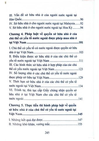  Quyền Sở Hữu Nhà Ở Của Chủ Thể Có Yếu Tố Nước Ngoài Tại Việt Nam  - TS.Trần Quang Huy 