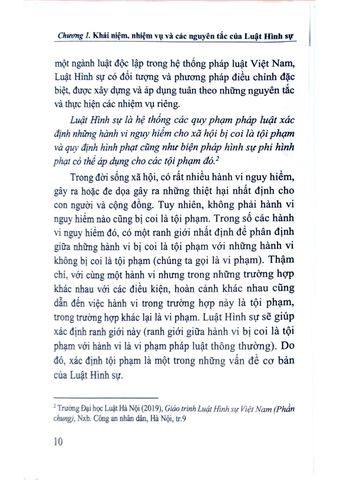  Hướng Dẫn Môn Học Luật Hình Sự - Tập 1 (Phần Chung)  - PGS.TS. Cao Thị Oanh 