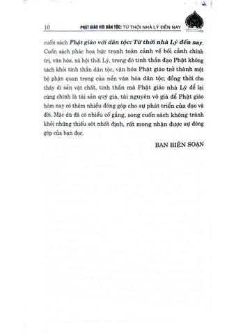  Phật Giáo Với Dân Tộc - Từ Thời Nhà Lý Đến Nay - TS Thích Đức Thiện, Nguyễn Thái Bình (CTQG) 