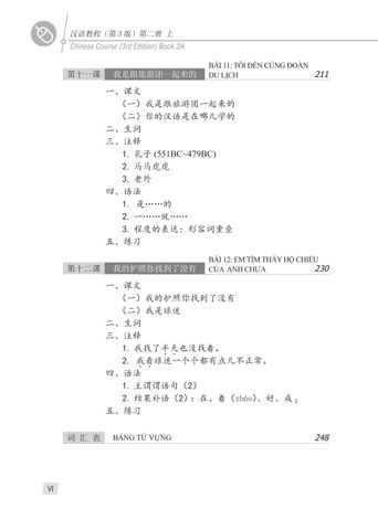  Giáo trình Hán ngữ 3 tập 2 quyển thượng phiên bản 3 
