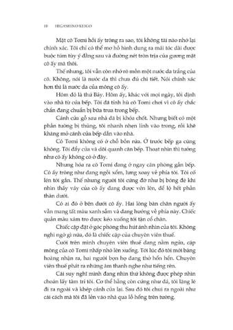  Cánh Cổng Sát Nhân - Higashino Keigo 