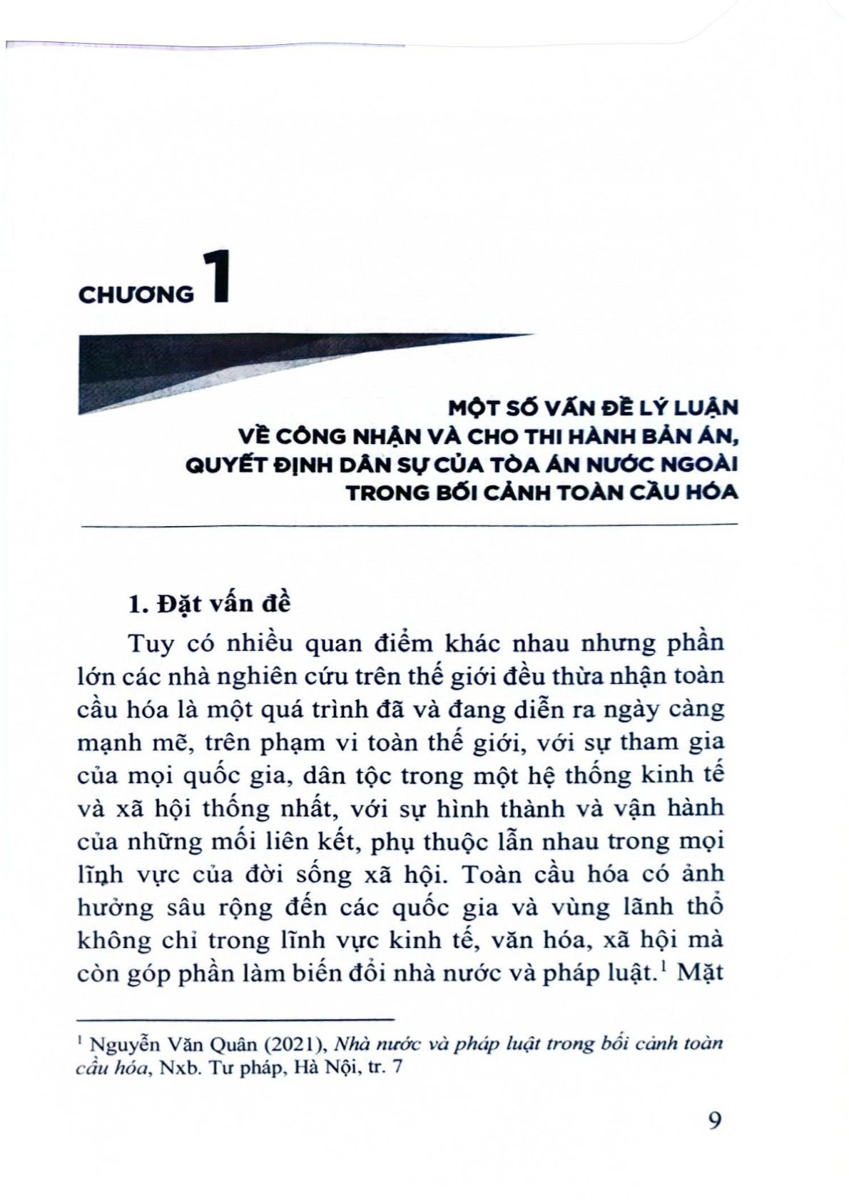 Công Nhận Và Cho Thi Hành Bản Án, Quyết Định Dân Sự Của Tòa Án Nước Ngoài Trong Bối Cảnh Toàn Cầu Hóa Và Khuyến Nghị Cho Việt Nam (Sách Chuyên Khảo)  - TS.Nguyễn Thu Thủy ( Chủ biên)