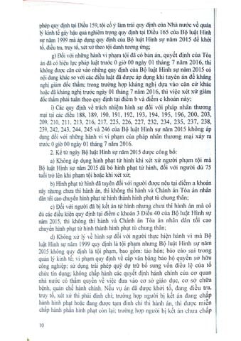  So Sánh Bộ Luật Hình Sự Năm 1999 (Được Sửa Đổi,Bổ Sung Năm 2009) Với Bộ Luật Hình Sự  Năm 2015 Sửa Đổi, Bổ Sung Năm 2017  - GS.TS. Trần Minh Hưởng ( Chủ biên) 