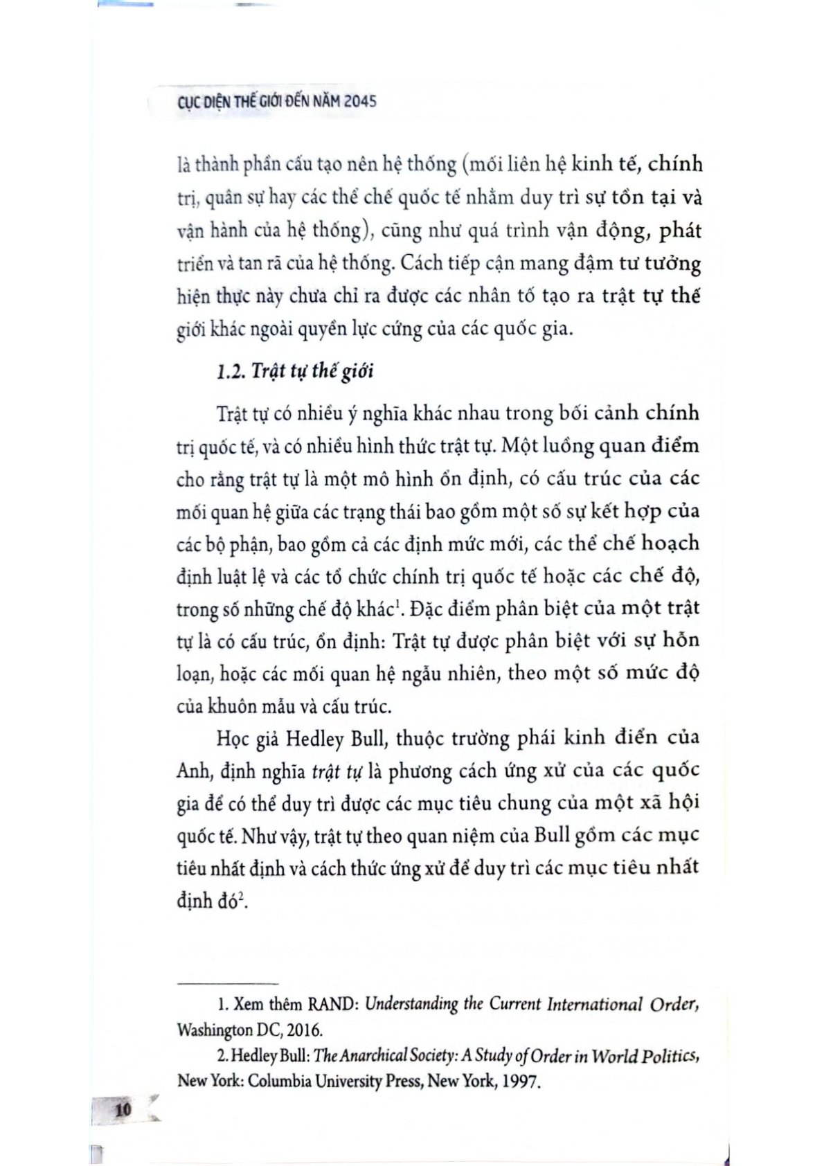 Cục Diện Thế Giới Đến Năm 2045 - TS. Nguyễn Minh Vũ 
(Chủ biên) (CTQG)