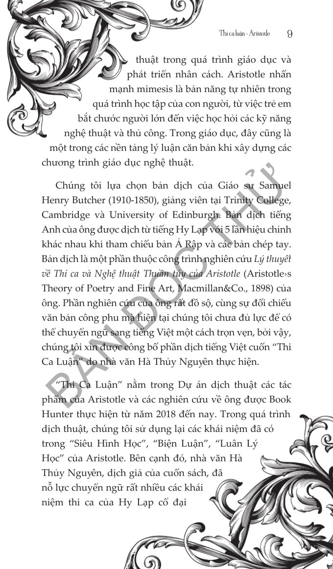 Thi Ca Luận - Tác Phẩm Triết Học Kinh Điển - Aristotle
