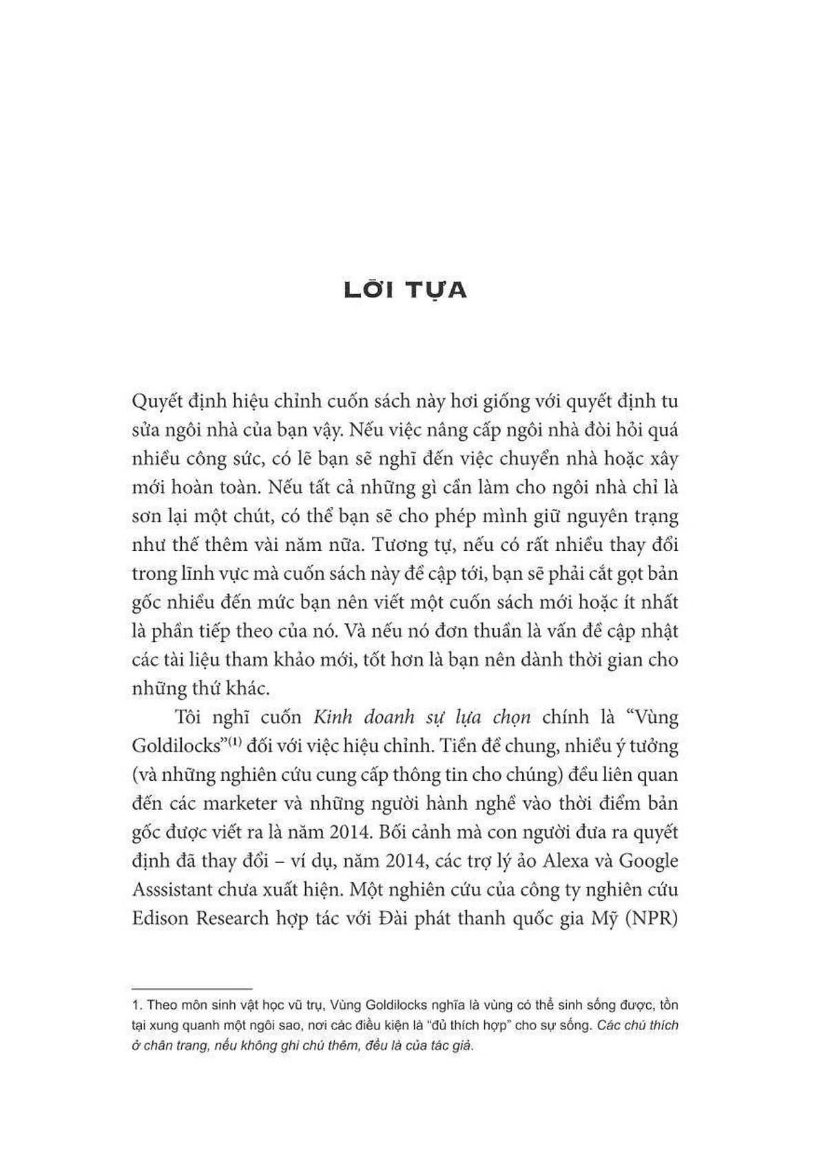 Kinh Doanh Sự Lựa Chọn - Matthew Willcox