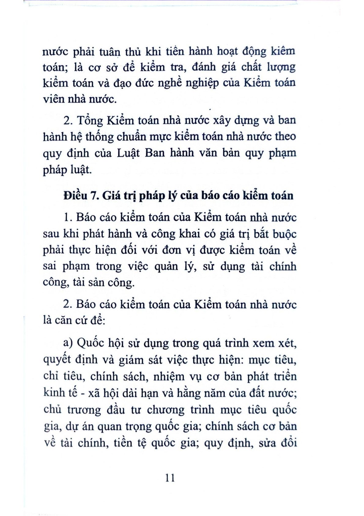 Luật Kiểm Toán Nhà Nước (Sửa Đổi, Bổ Sung Năm 2019) - Quốc hội